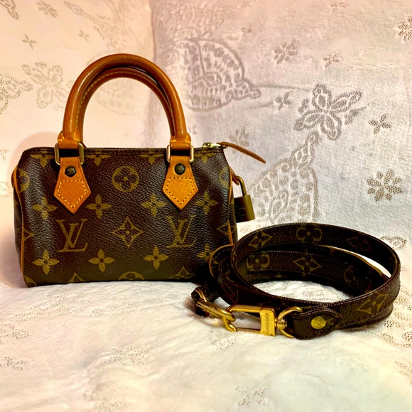 Louis Vuitton Handbags - authentic mini HL louis vuitton speedy monogram